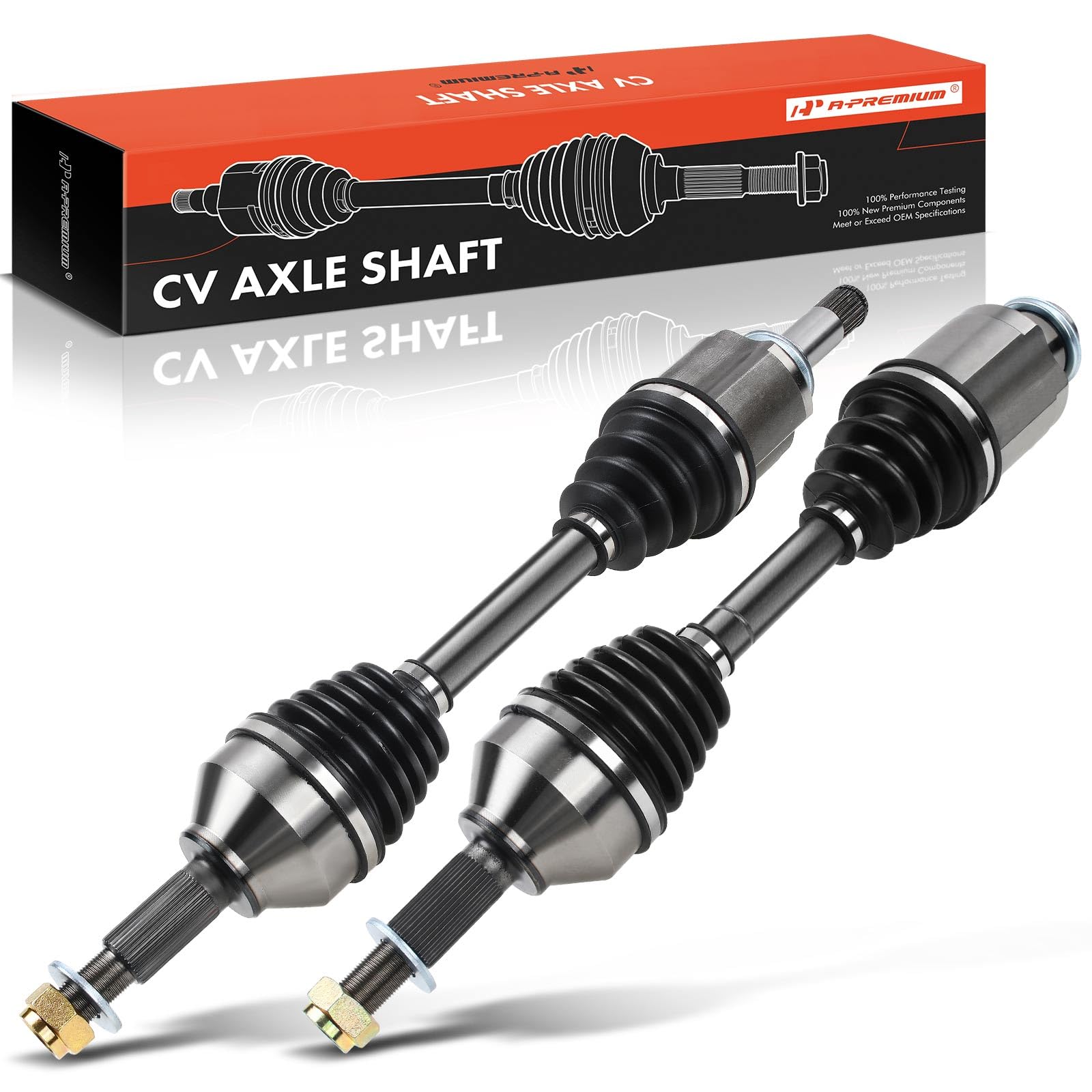 ACCです Amazon.com: A-Premium Pair (2) Front CV Axle Shaft Assembly