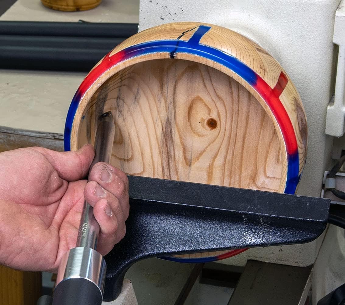 Simple Woodturning Tools - Simple Shear Cutting Finisher Unhandled Carbide Turning Tool for Turning Wood, Acrylic or Epoxy Resin on a Wood Lathe, USA Made