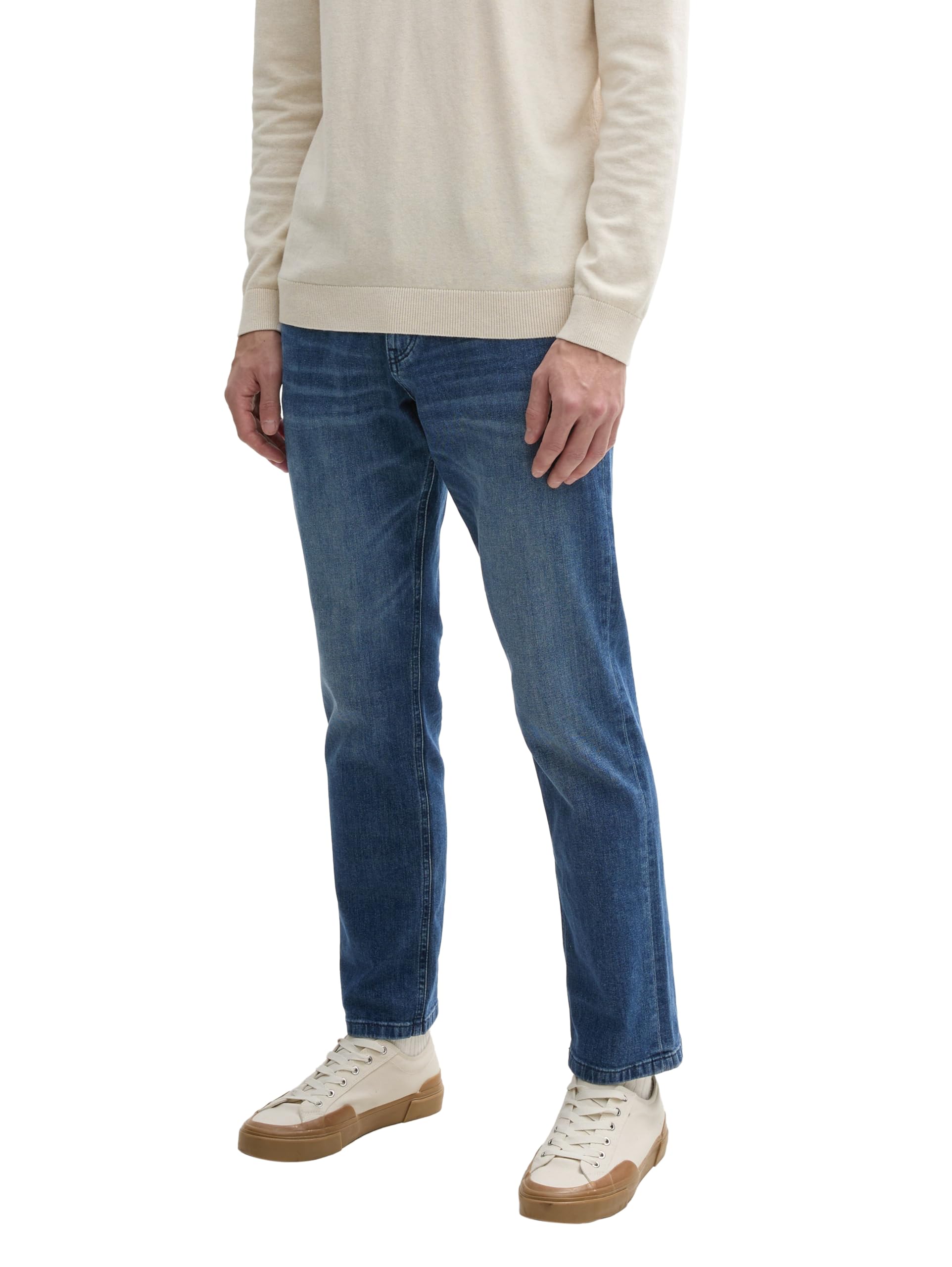 Tom Tailor Herren Josh Regular Slim Jeans mit Stretch 1045906