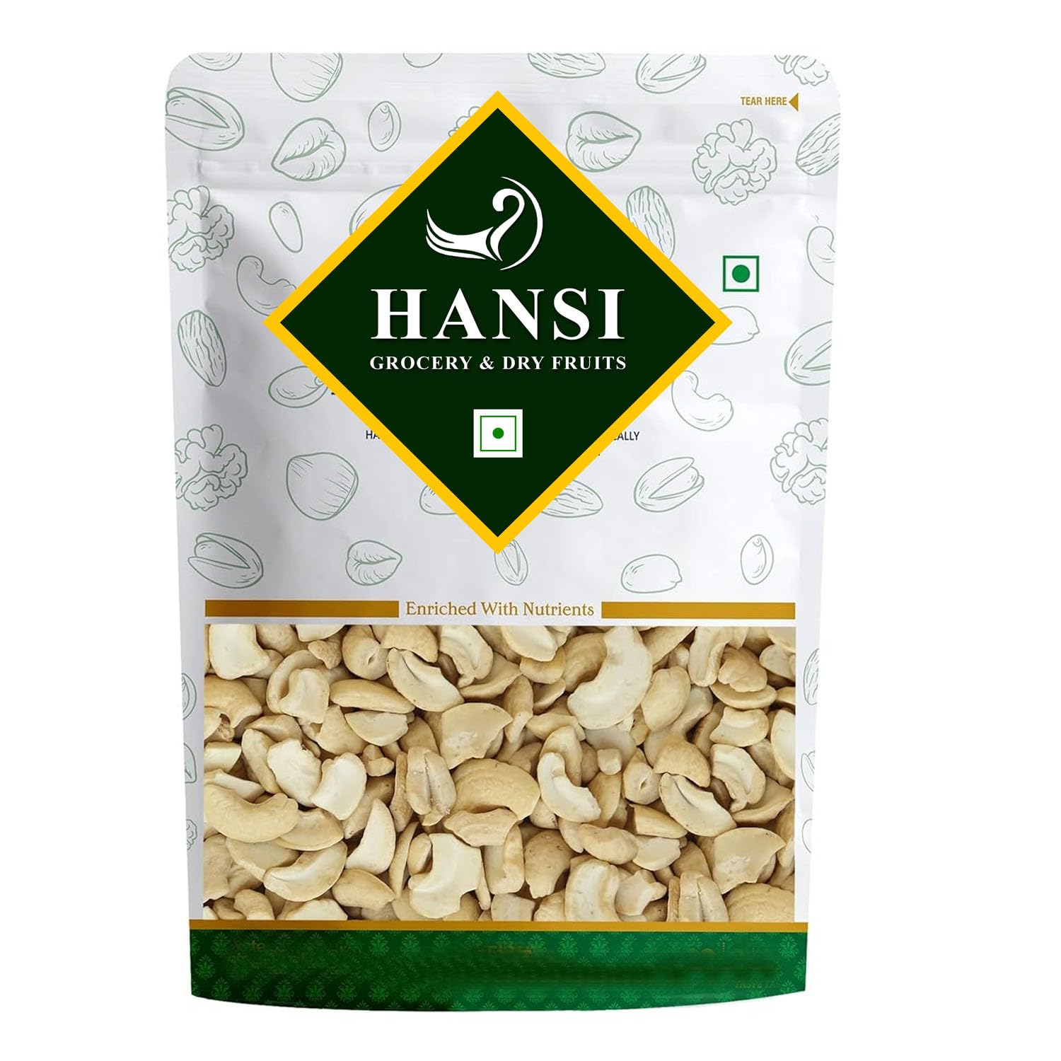 Hans'i Broken Cashew Nuts, 100g