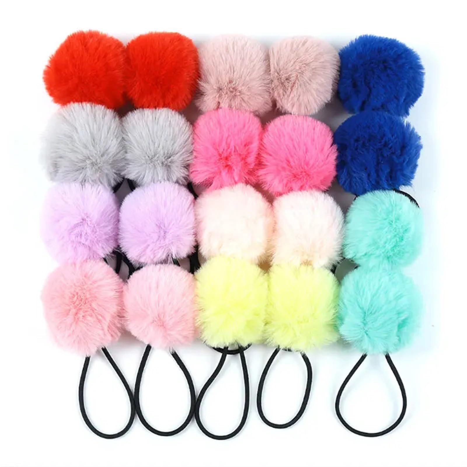 100 gomas elásticas para el pelo (E)