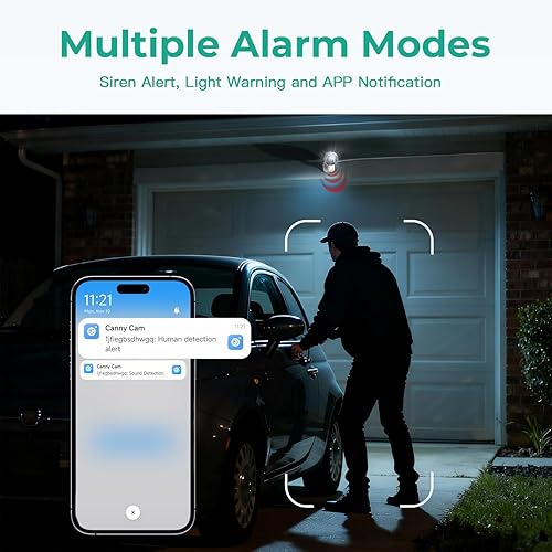 Miniatura 7 de Cámaras exteriores de 4MP para seguridad del hogar, cámara de seguridad para exteriores en interiores, cámaras de 0.08 oz0.18 oz para