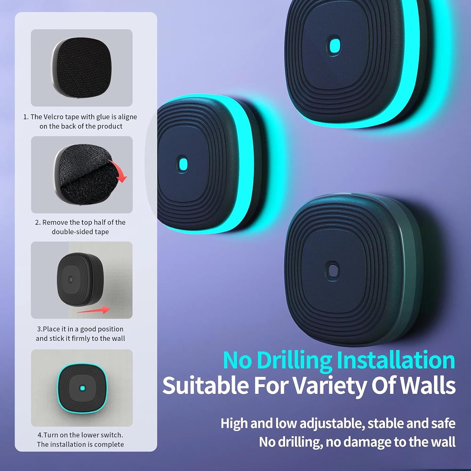 2025 Split Type Music Boxing Machine Wall Mounted Smart Bluetooth Boxing Wall Target Workout Punching Equipment Music Boxing Target