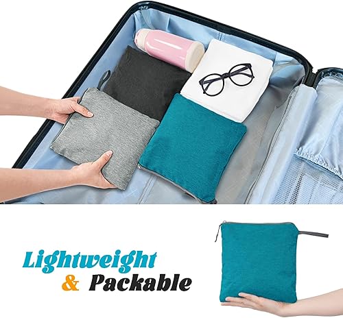 Miniatura 5 de Seektop Mochila de senderismo de 20 litros, ultra ligera, impermeable, mochila de viaje, plegable, para exteriores, Azul eléctrico, Tamaño único,