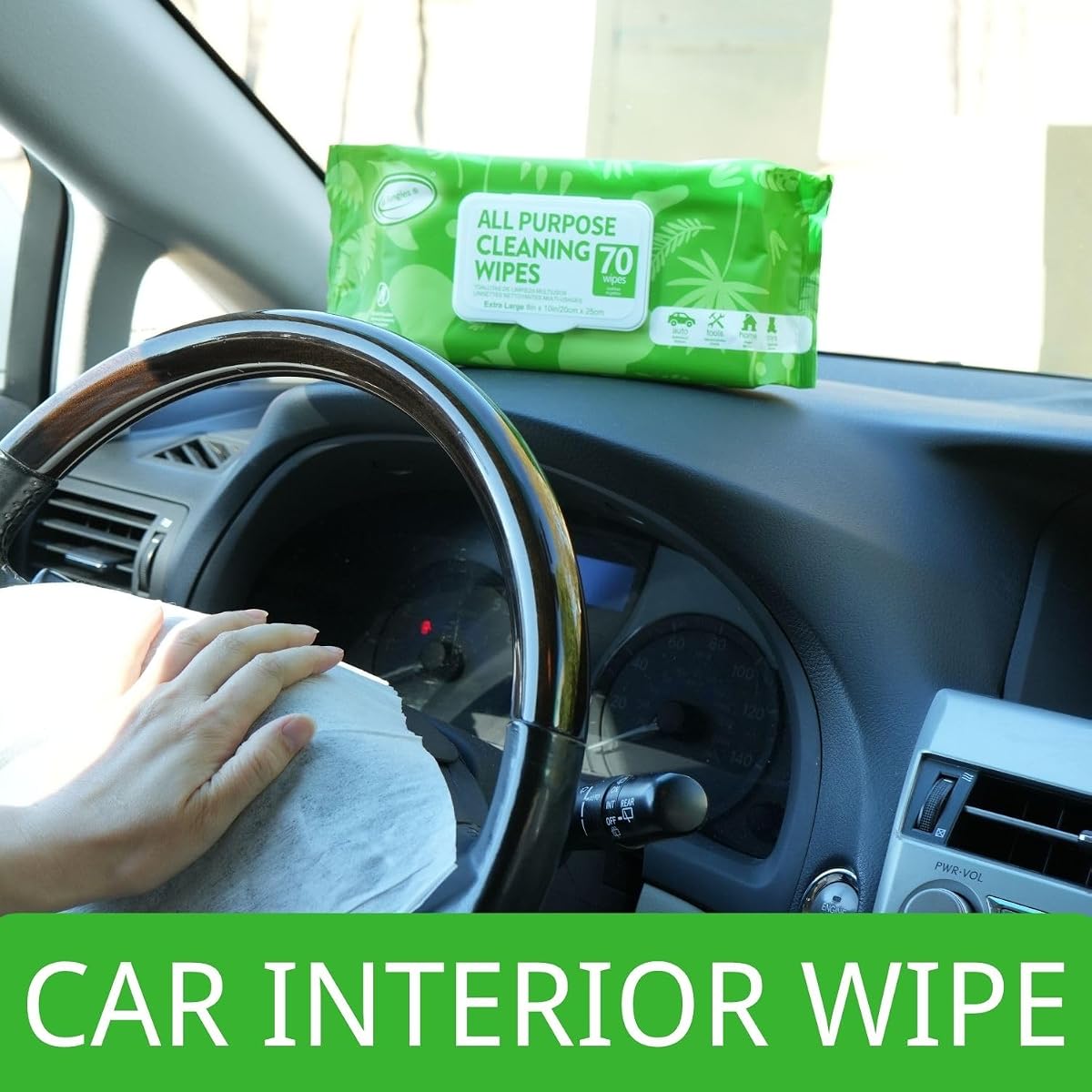 K-Auto Compostable Interior Cleaning Wipes view 4