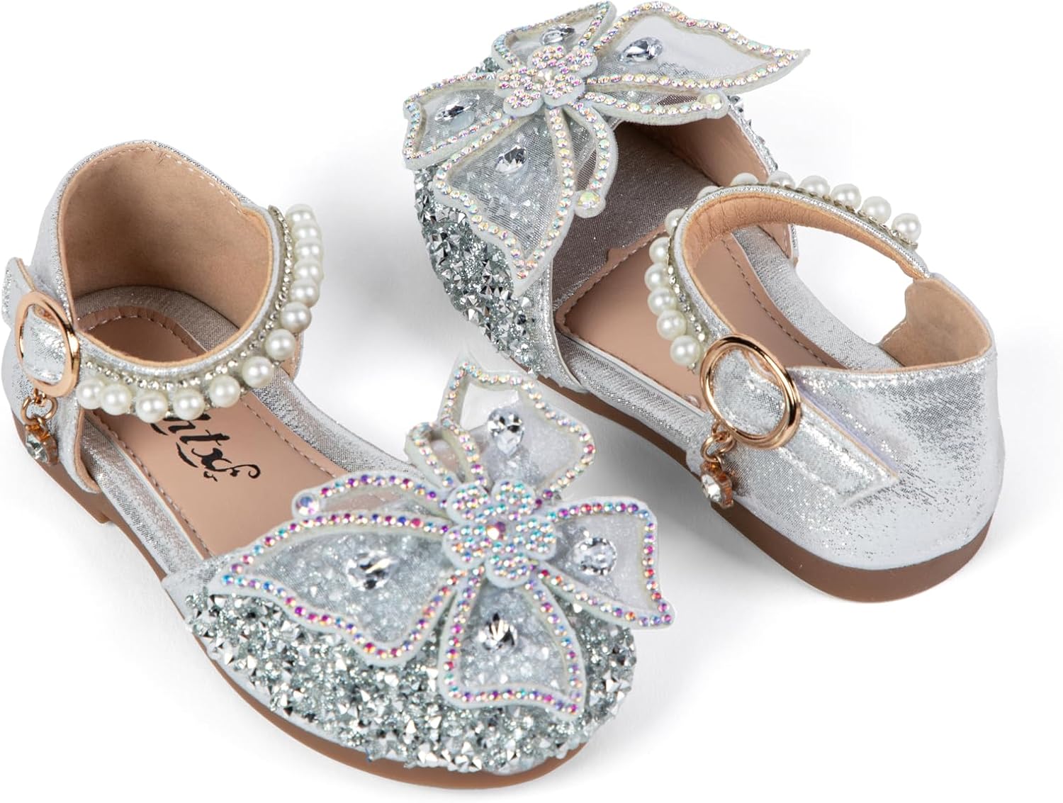 Sparkle Butterfly Shoes for Toddler and Little Girls Birthday Shoes