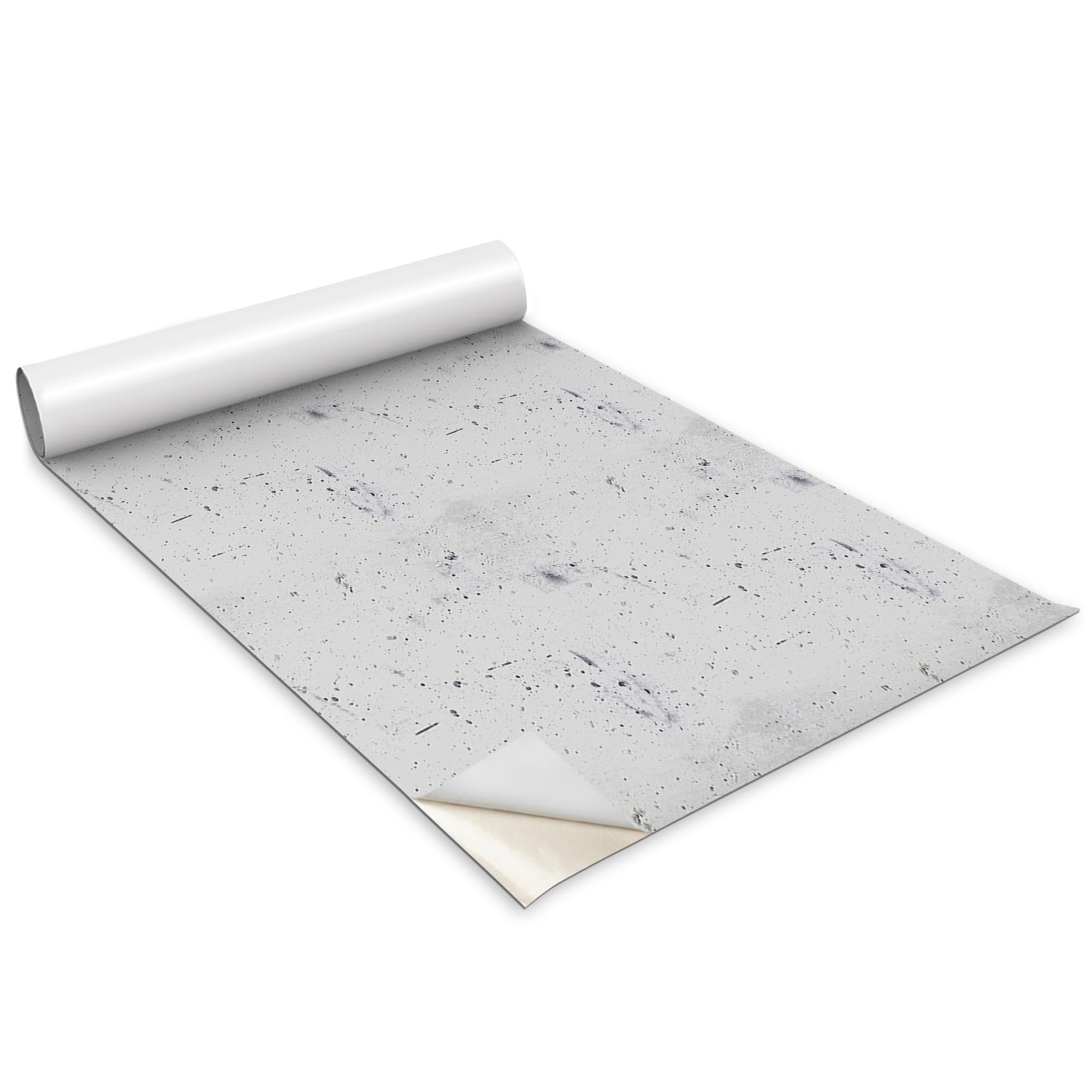 Vinilo autoadhesivo hormigón 100x50 cm para renovar muebles viejos y tapar imperfecciones de armario
