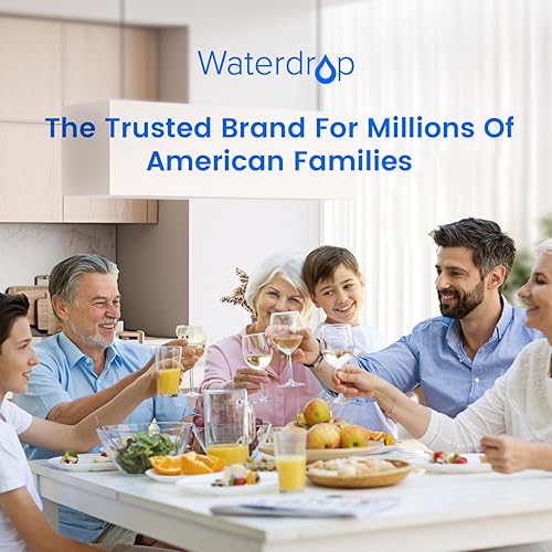 Vista 9 de Waterdrop UKF8001 Repuestos para Maytag UKF8001, 469005, 4396395 filtro de agua para nevera, paquete de 2