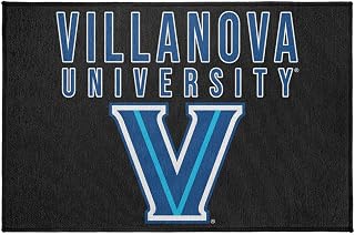 Campus Lab Villanova University Anti-Slip Indoor Doormat, 20” x 31.5” Primary Mark, Floor Mat for Inside Entry Way/Back Door Garage Mudroom Home and Office, Low Profile