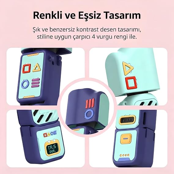 Coverzone DJI Osmo Pocket 4 ile Uyumlu Silikon Koruyucu Kılıf