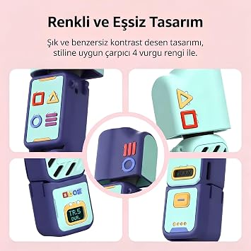 Coverzone DJI Osmo Pocket 4 ile Uyumlu Silikon Koruyucu Kılıf
