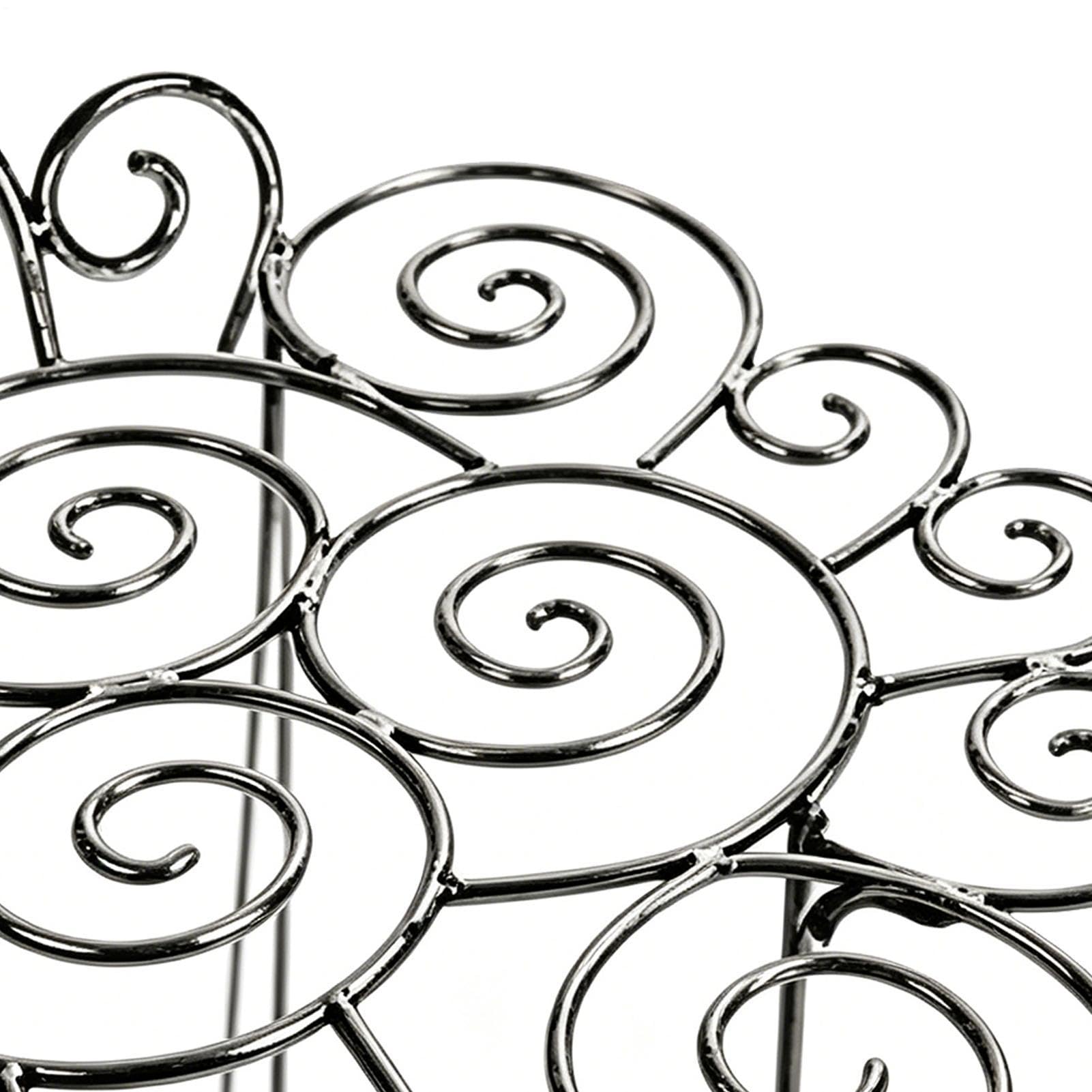 Tuteur pour Pivoines Lot de 2 Supports Réglables Robustes en Métal