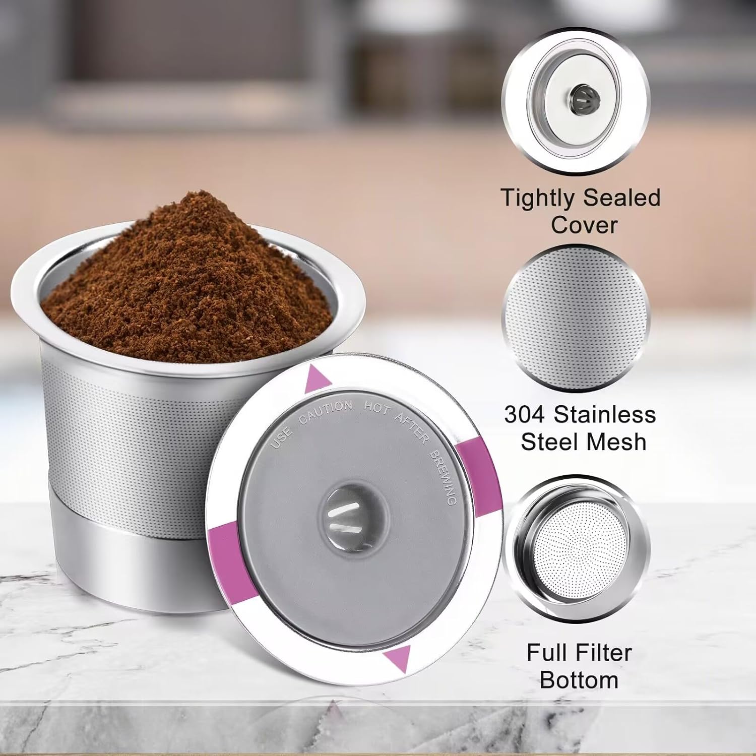 Reusable K Cups, Universal stainless steel Reusable Nigeria Ubuy