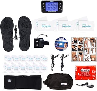 DR-HO'S Pain Therapy System Pro Ultimate Package - TENS Machine and EMS with 2 Year Warranty - For Pain Relief and Full Body Pain Management