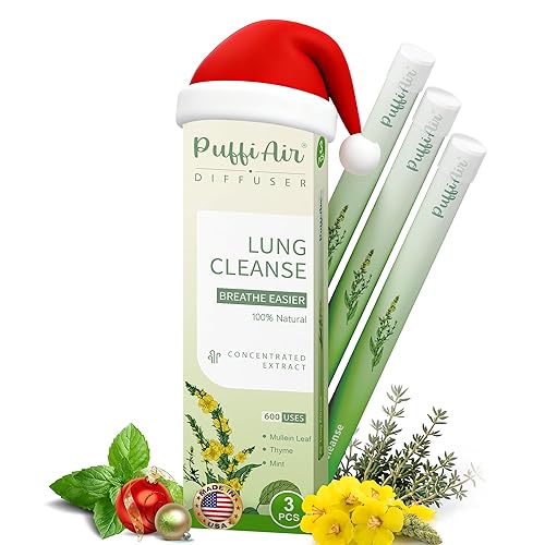 Upgraded Mullein Herbal Diffuser Stick with Mullein, Thyme & Mint