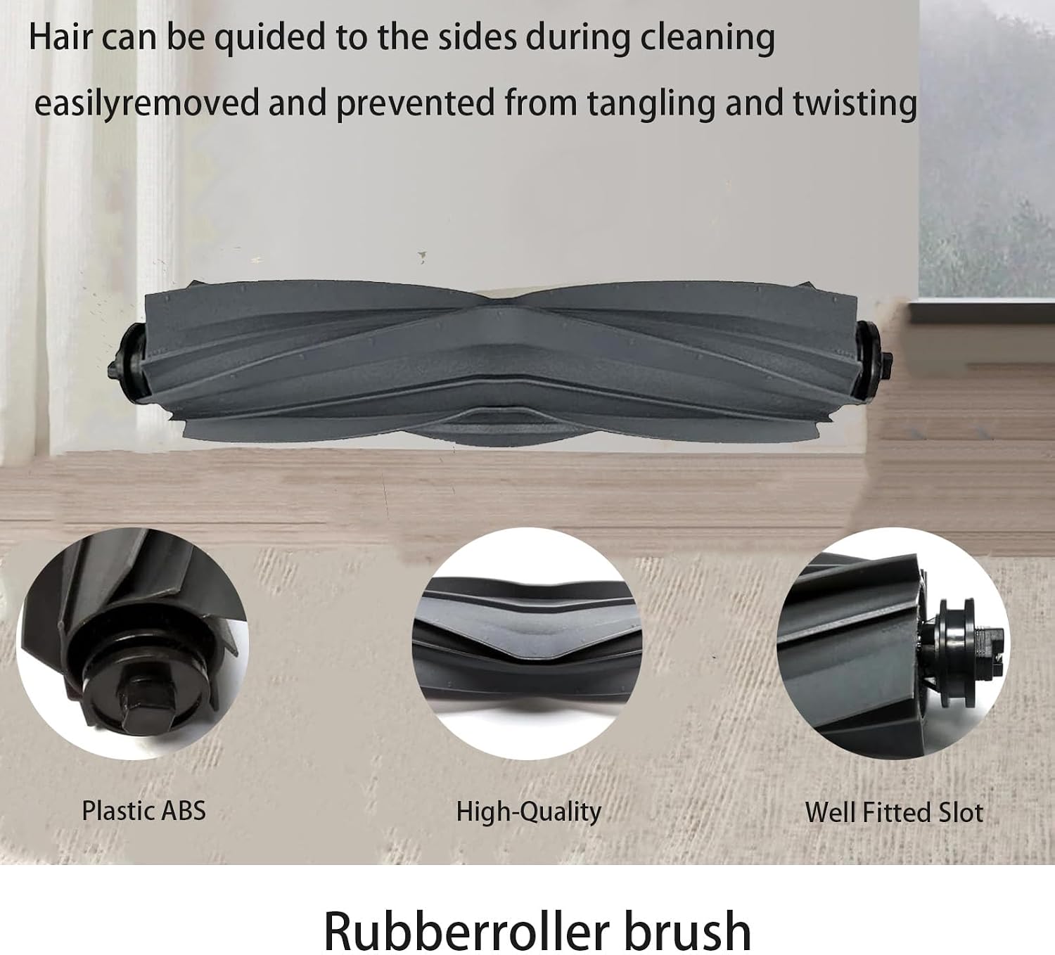 Replacement Parts for MOVA P50 Pro Ultra: MOVA P10 Vacuum Cleaner 18pcs Accessories kit, 2 Main Brushes 4 Filter 4 Dust bag 4 Side Brushes 4 Mop Pads
