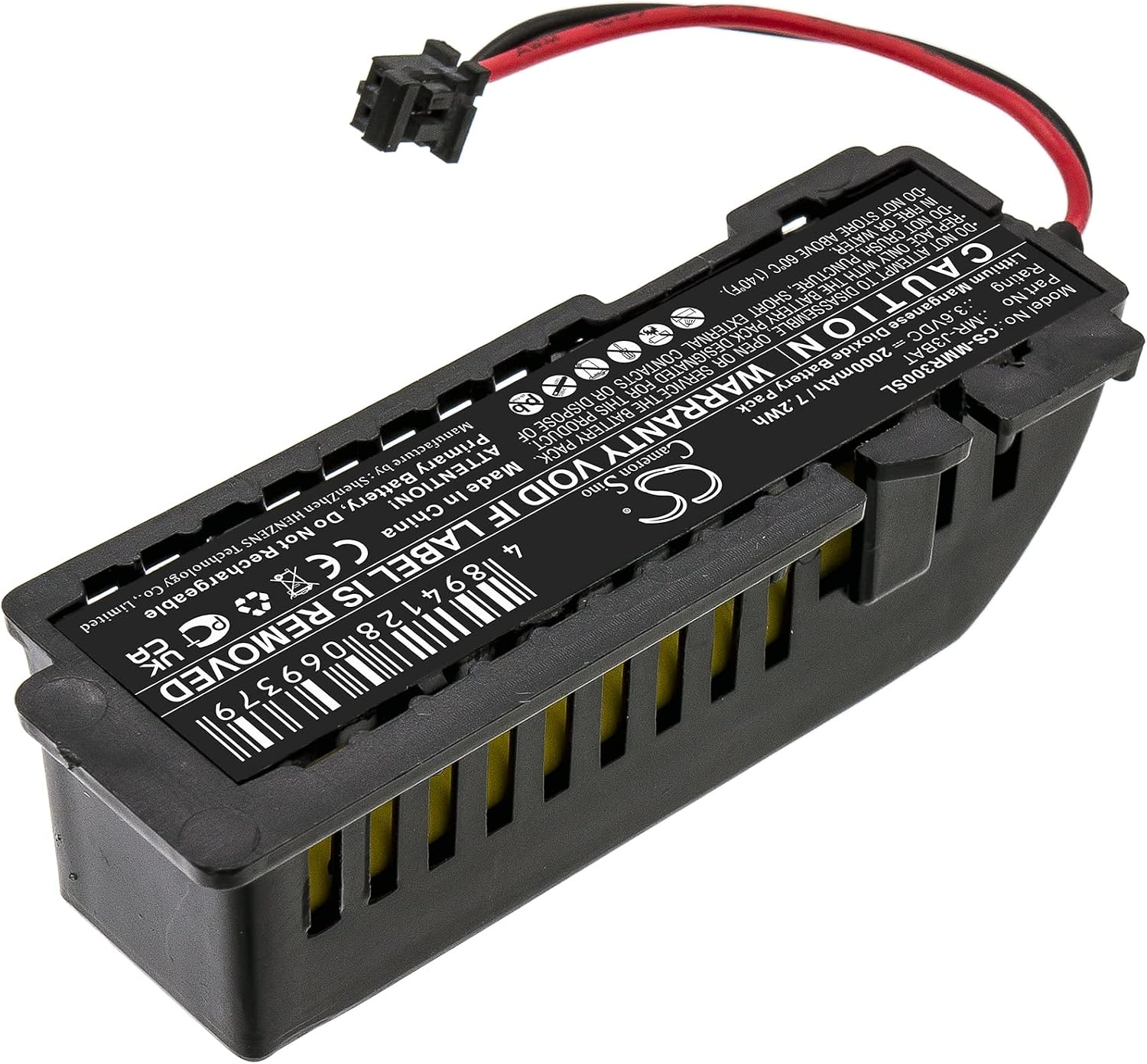 Акумулятор TECHTEK 2000 мАг, сумісний з [Mitsubishi] MelServo MR-J3, MelServo MR-J3-A, MR-J3-A4, MR-J3-B, MR-J3-B4, MR-J3-T, MR-J3
