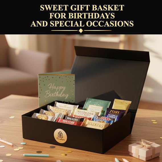 Tea, Coffee & Biscuit Gift Hamper, 51 Piece Afternoon Tea Set
