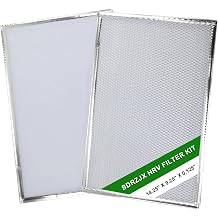 2-Pack HRV Filter Kit 14.25 X 9.25 X 0.125 Inches Compatible with Broan ERV140TE Air Purifier Replace# SV18204