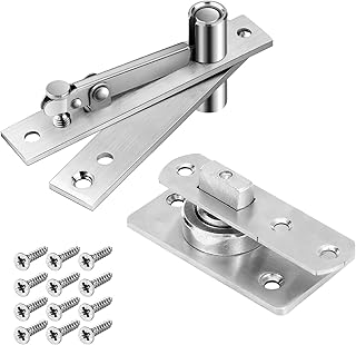 330 LBS Pivot Hinge for Large & Heavy Wood Doors – HBL’ Invisible Pivot Door Hardware for Bookshelves, Built-in Ball Bearings for Smooth & Quiet Operation.