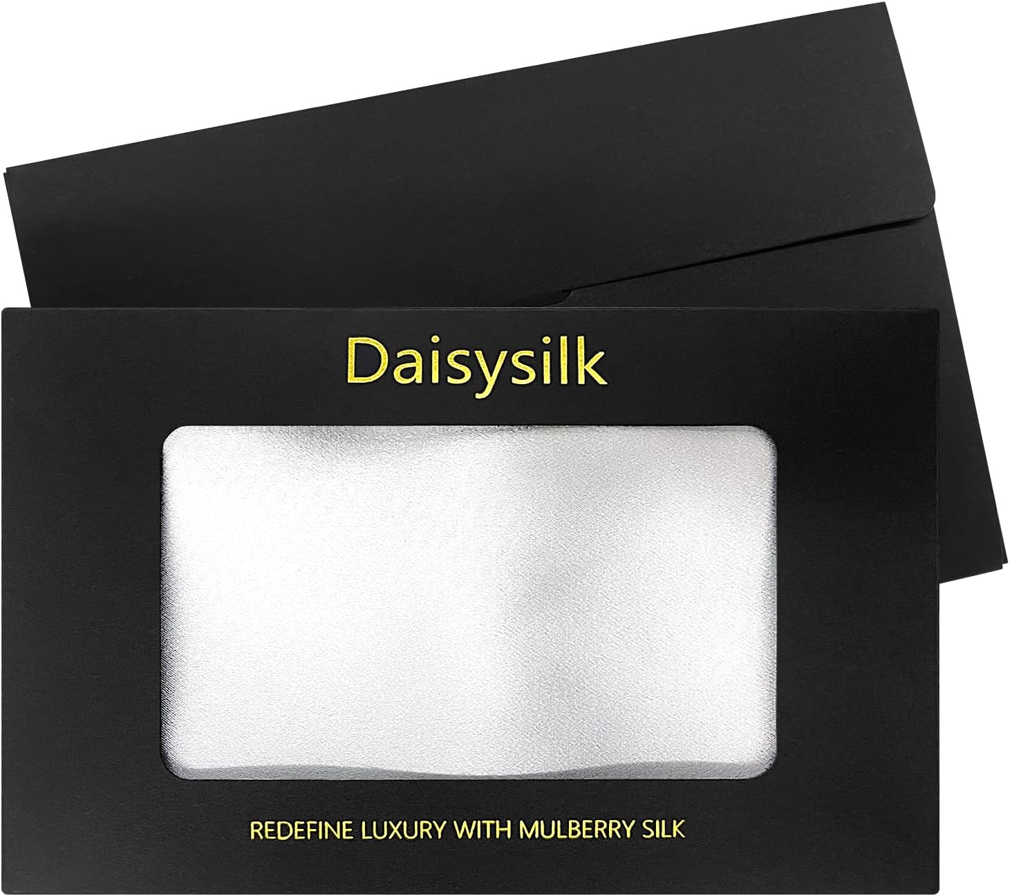 DAISYSILK 100% Mulberry Silk Pocket Square for Men, 19 Momme
