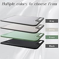 Vista 3 de Tablas de cortar para cocina, juego de 2 tablas de cortar grandes, tabla de cortar antideslizante con ranura para caspa y jugo, tablas de cortar