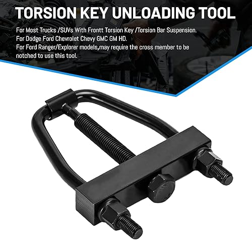 Miniatura 3 de Herramienta de descarga de llave de torsión, herramienta de extracción de instalación de barra de torsión universal, herramienta de llave de torsión