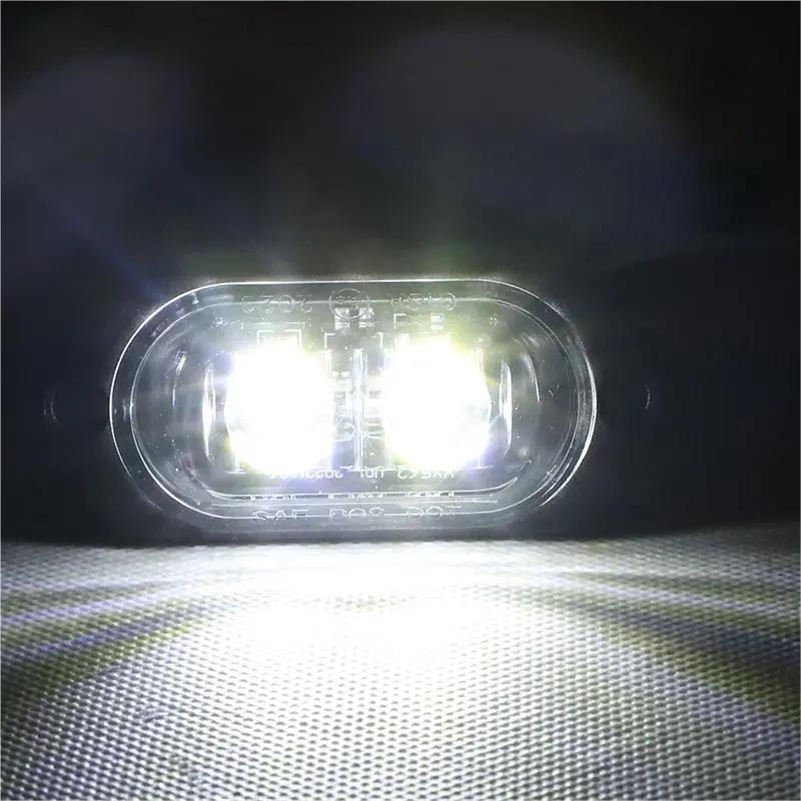 Luz Indicadora 10/20 Unidades De Luces LED De Posición Lateral Para Coche, Luz De Gálibo Para Remolques, Camiones, Caravanas Y Barcos Indicador Retrovisor(10pcs White)