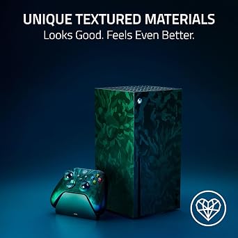 Razer Kitsune Skin: Full Top Plate Wrap - Premium 3M Cast Vinyl - Scratch Protection - Unique Designs & Finishes - Easy Application - Black Camo