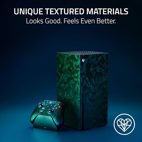 Razer Kitsune Skin: Full Top Plate Wrap - Premium 3M Cast Vinyl - Scratch Protection - Unique Designs & Finishes - Easy Application - Black Camo