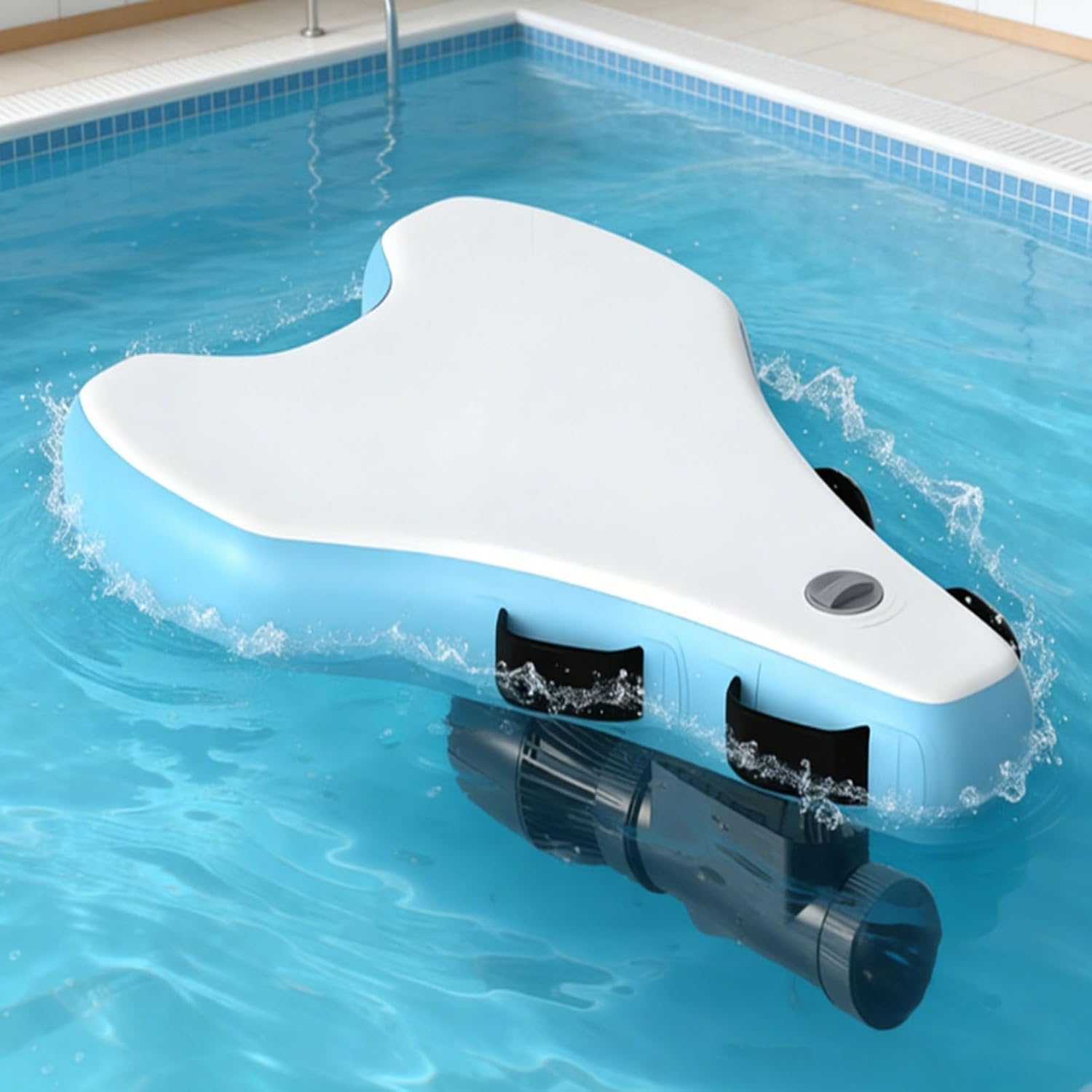 Pro Electric Surfboard W/Scooter,2-in-1 Electric Inflatable Bodyboard/Paddleboard+Sea Thruster,Pool Water Floating Board,10-Speed 3-9km/H 10000mah Battery,253lbs Capacity for Adult