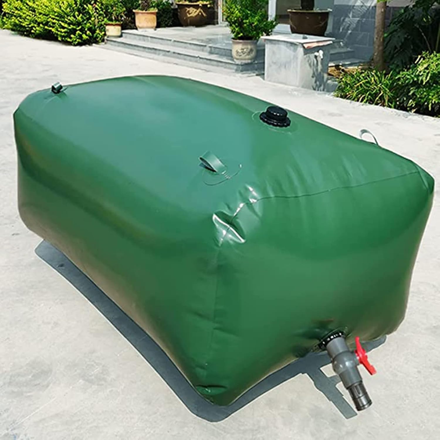 Large-Capacity Outdoor Folding Water Bag 2000L, Water Container Bag Collapsible Water Bladder Tanks, Portable Water Storage Bag for Drought-Resistant Fire-Fighting Agricultural, Emergency Reservoir