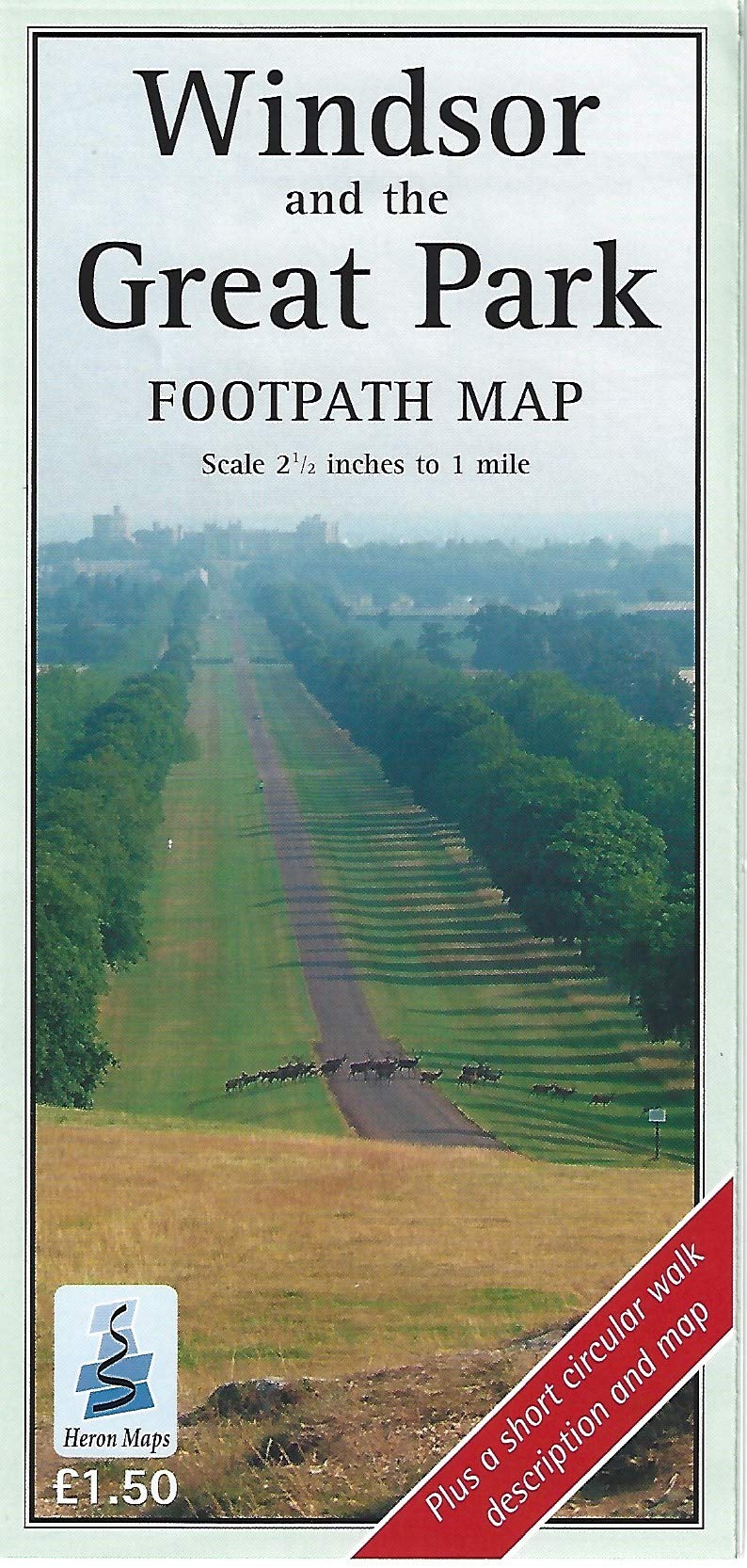 Windsor Great Park Footpath Map (RAMBLERS ASSOCIATION)