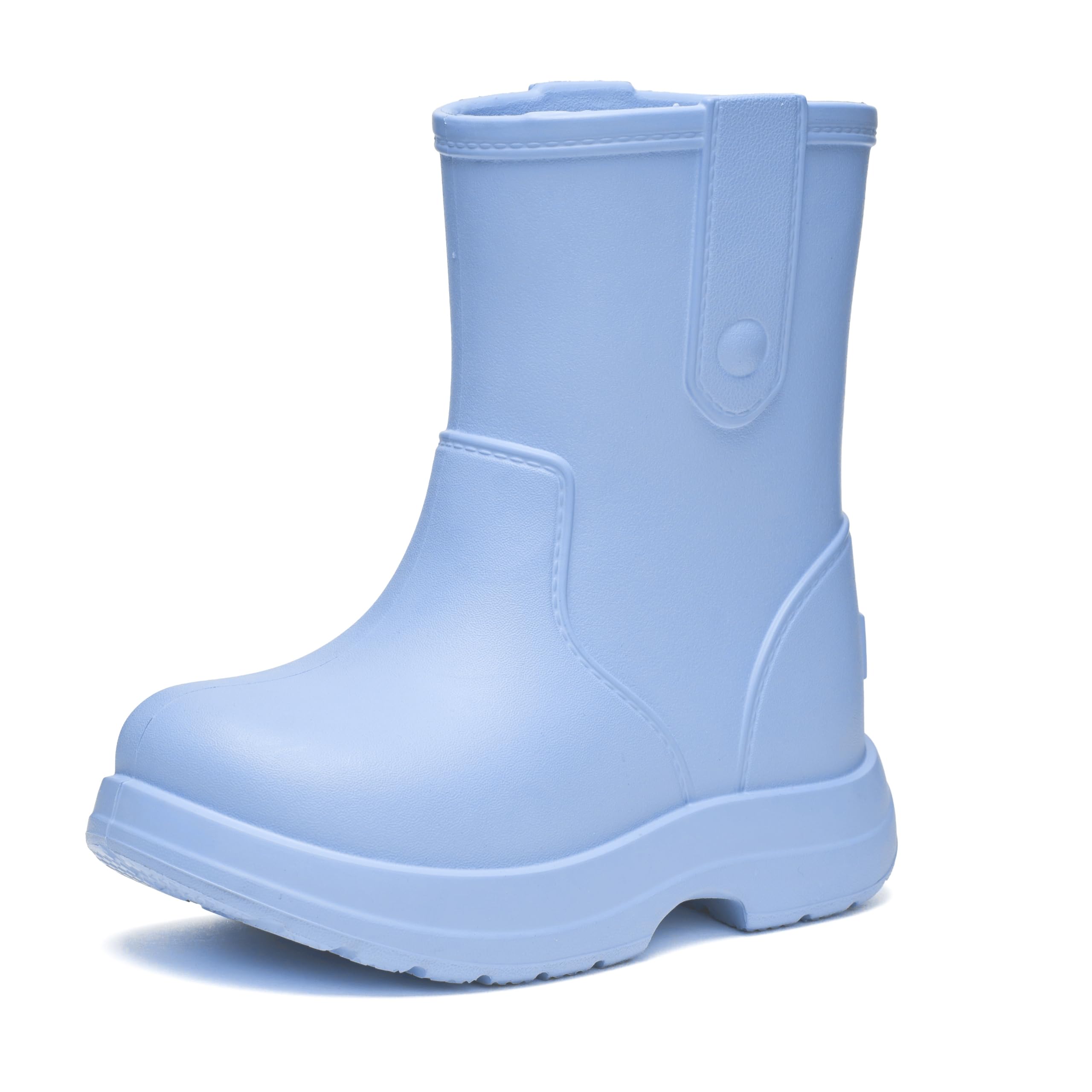 Ladeheid x Camminare Kinder Gummistiefel aus leichtem EVA wasserdicht rutschfest und angenehm flexibel mit schlichtem robustem Design für komfortable Alltagswege LA-CA-18