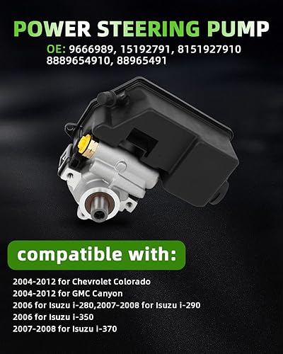 Miniatura 413 de SCITOO Bomba de dirección asistida compatible para 2005 para Saab 9-2X 2.0L, 2006 para Saab 9-2X 2.5L, 2004-2005 para Subaru Impreza 2.0L, 21-5396