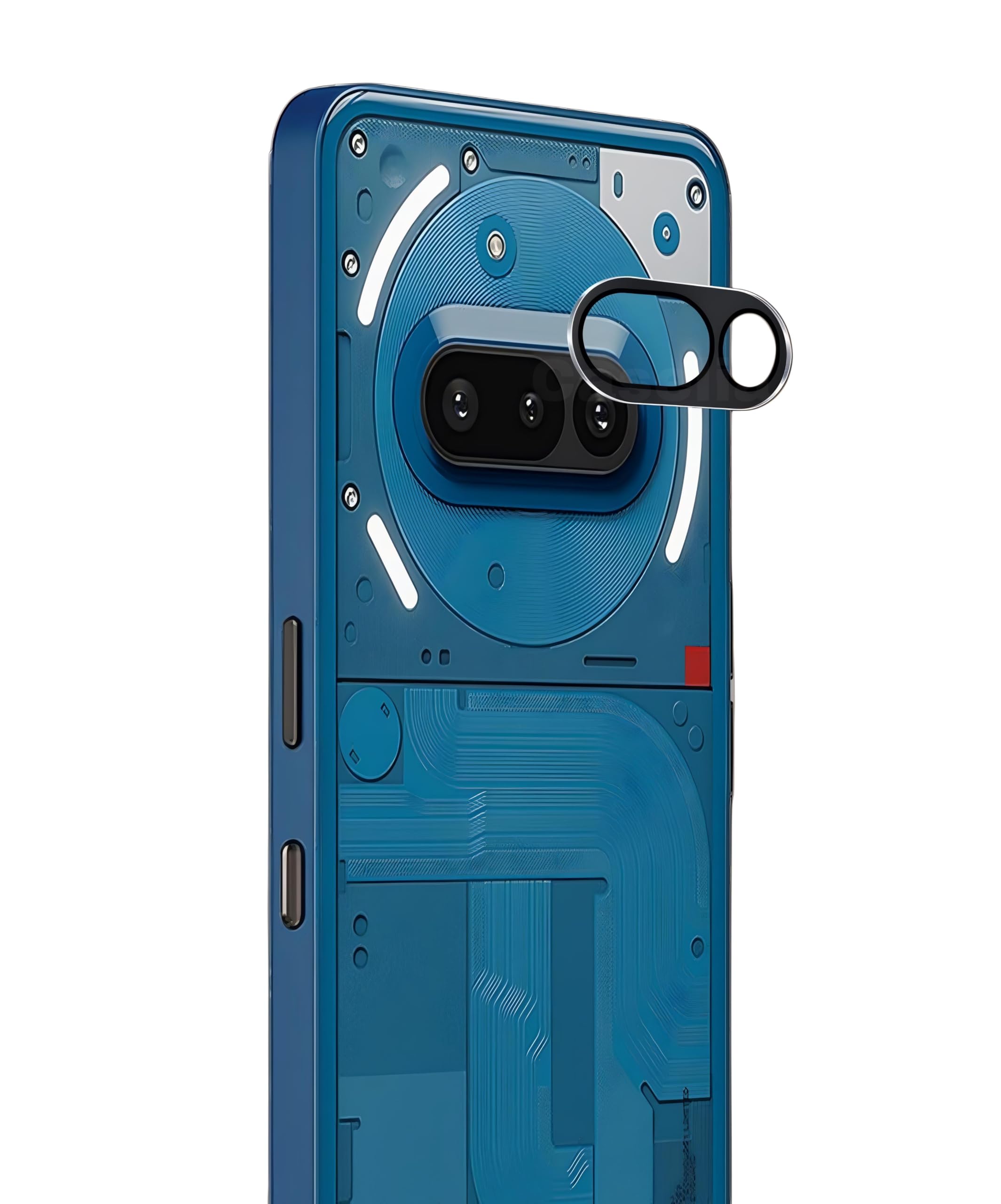 Camera Lens Protector for Nothing Phone 3A, Black - Image 1