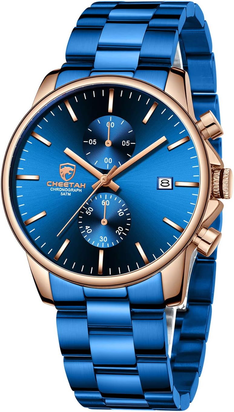 ساعة GOLDEN HOUR CH-1604M-RG-BE كوارتز