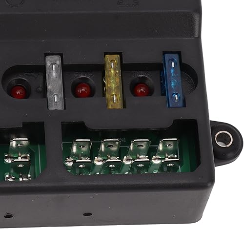 Miniatura 7 de TOPINCN Módulo de interfaz del motor 258 9754 ABS Controlador de generador multifuncional 5.787 in Distancia del orificio de montaje Módulo