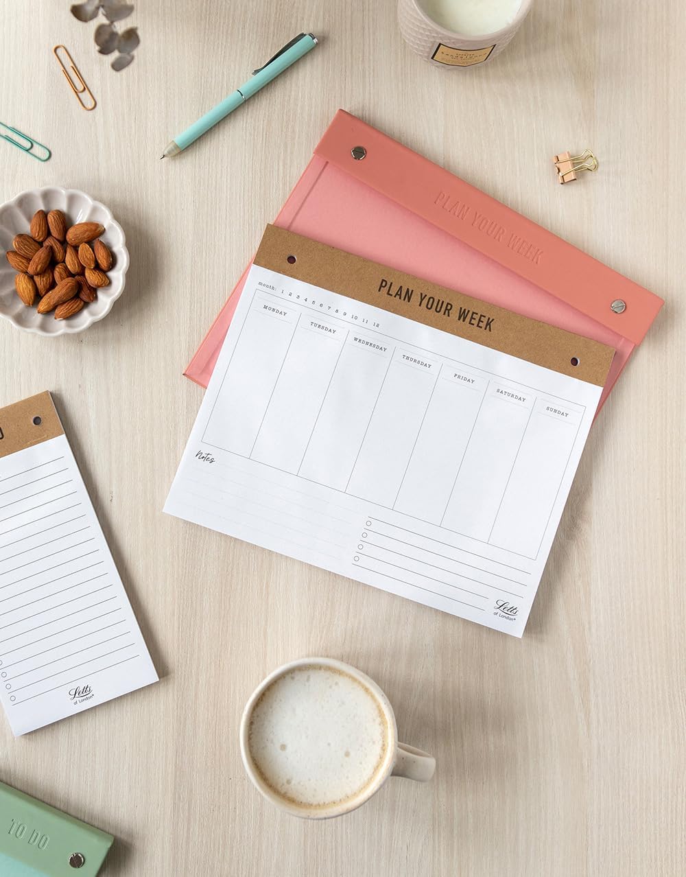 Letts Conscious Undated Weekly Planner Refill