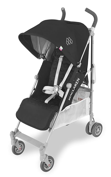 Amazon Com Maclaren Quest Stroller Full Featured Lightweight And Compact Newborn Safety System And Compatible With Maclaren Carrycot Extendable Upf50 Waterproof Hood Accessories In The Box Baby