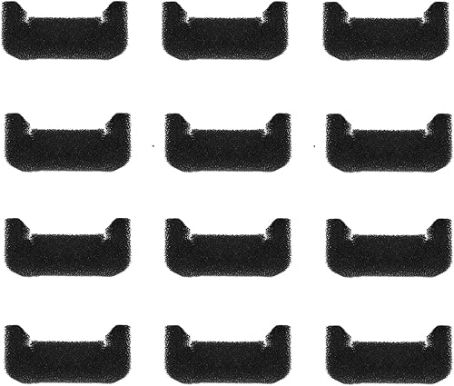 Sponge - Paquete de 812 filtros de espuma para fuente de agua para gatos, filtros de fuente de repuesto para fuente de mascotas (paquete de 12)