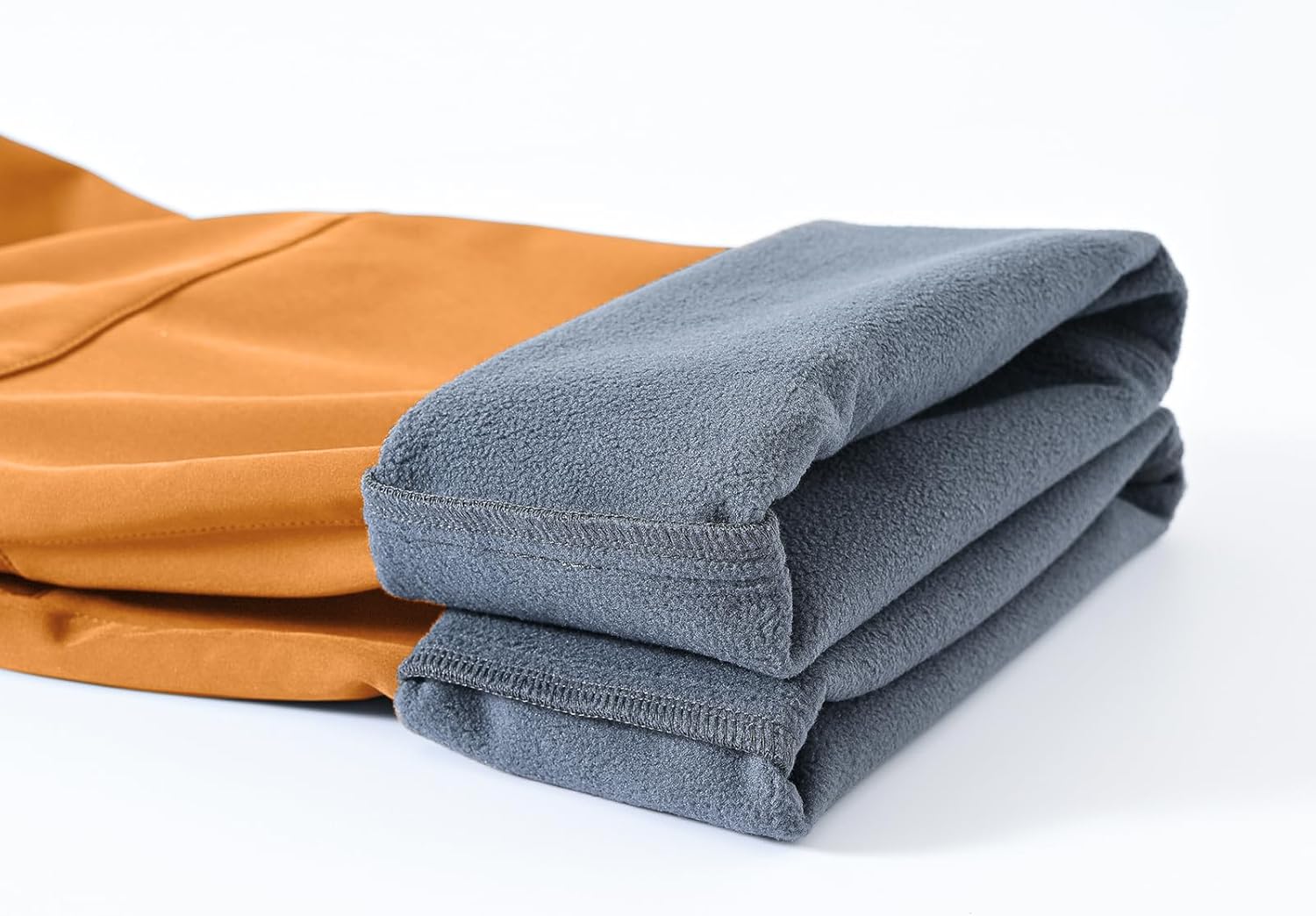 BASUDAM Men's Utility Work Pants Snow Waterproof Softshell Winter Fleece Lined Insulated Outdoor Mountain - Image 6