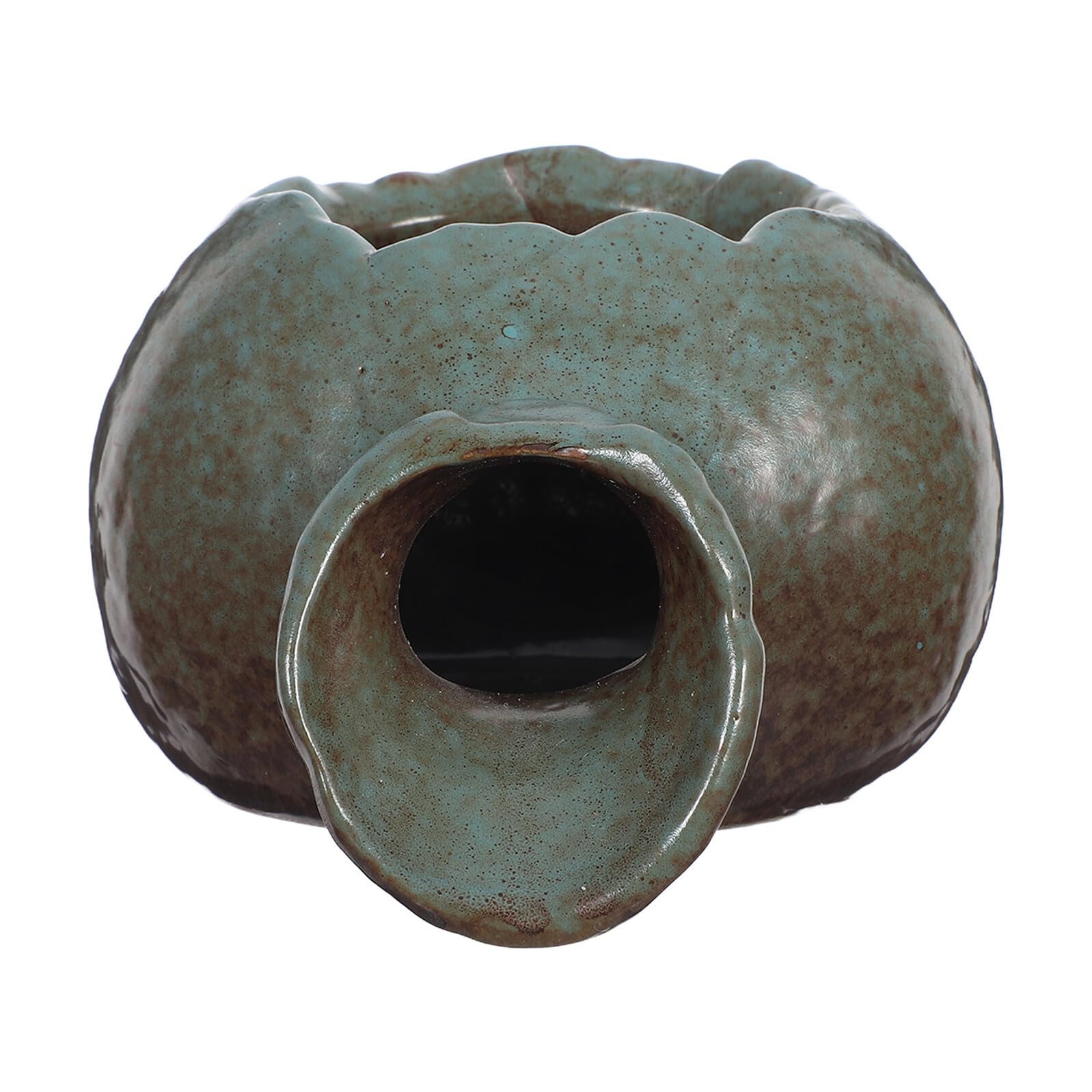 SOLUSTRE Jarra de Cerámica Circulación de Agua Fuente de Jardín Decorativa para Oficina Hogar y Patio Accesorios para Acuarios de Agua Dulce
