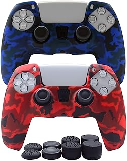 PS5 Controller Skin-Hikfly Silicone Cover for PS5 DualSense Controller Grips,Non-Slip Cover for Playstation 5 Controller- Price In India