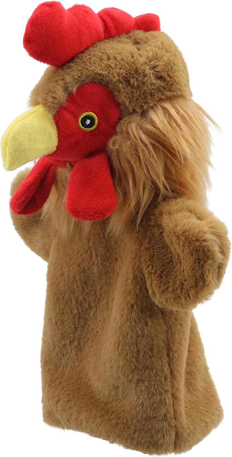 The Puppet Company Eco Animal Buddies - Hen Hand Puppet - 25cm