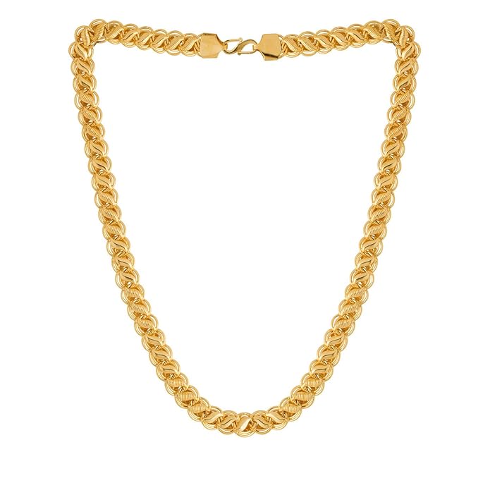 Buy Voylla Men's Chain in Gold Plating 