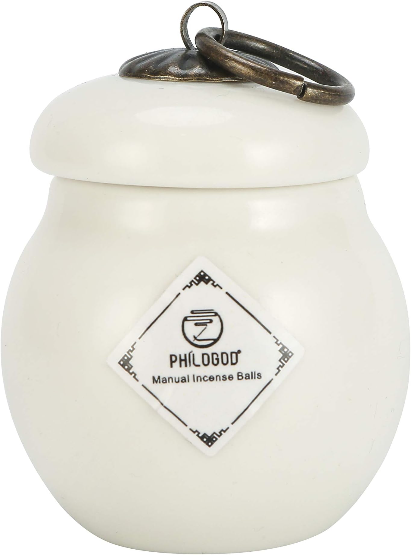 PHILOGOD Incense Tablet Organic Frankincense Resin and Myrrh, Pure Manual Incense Ball, Sandalwood, Honey, Aromatherapy