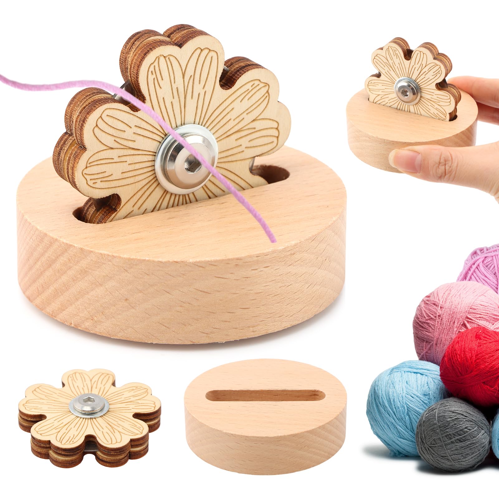 Daisy Thread Cutter - Sewing Tool for Yarn & Ribbon -3