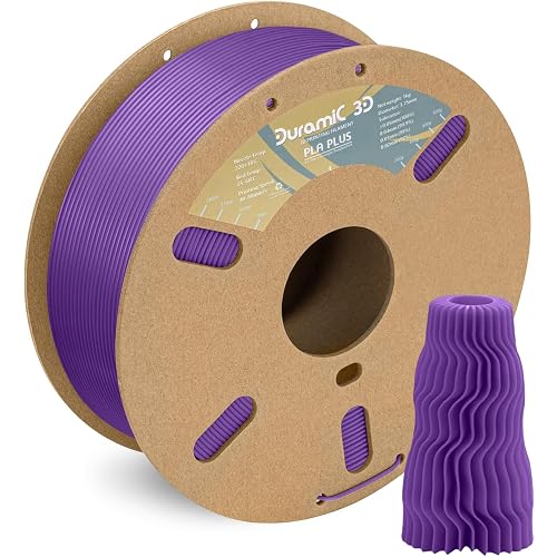 DURAMIC 3D PLA+ Printer Filament 1.75mm PLA Plus Neatly Purple
