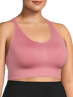 Sports Bras for Women Plus Size High Support Large Bust Racerback Padded White/Black Sport Bra Yoga Workout Bra